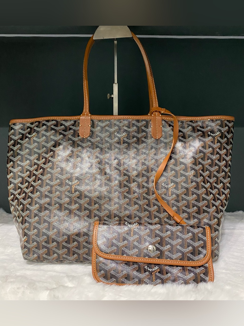 #20 Goyard Tote Brown